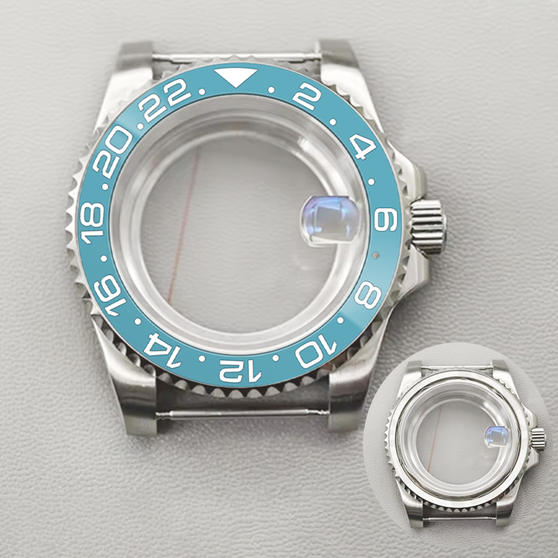 Seiko Watch 5 Sports - Mod Zilver SUB Horlogekast Transparante achterkant