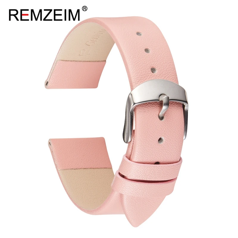 Suede Strap Watch - Remzeim Zachte Ultra-Dunne Kalfslederen Horlogebanden Vrouwen