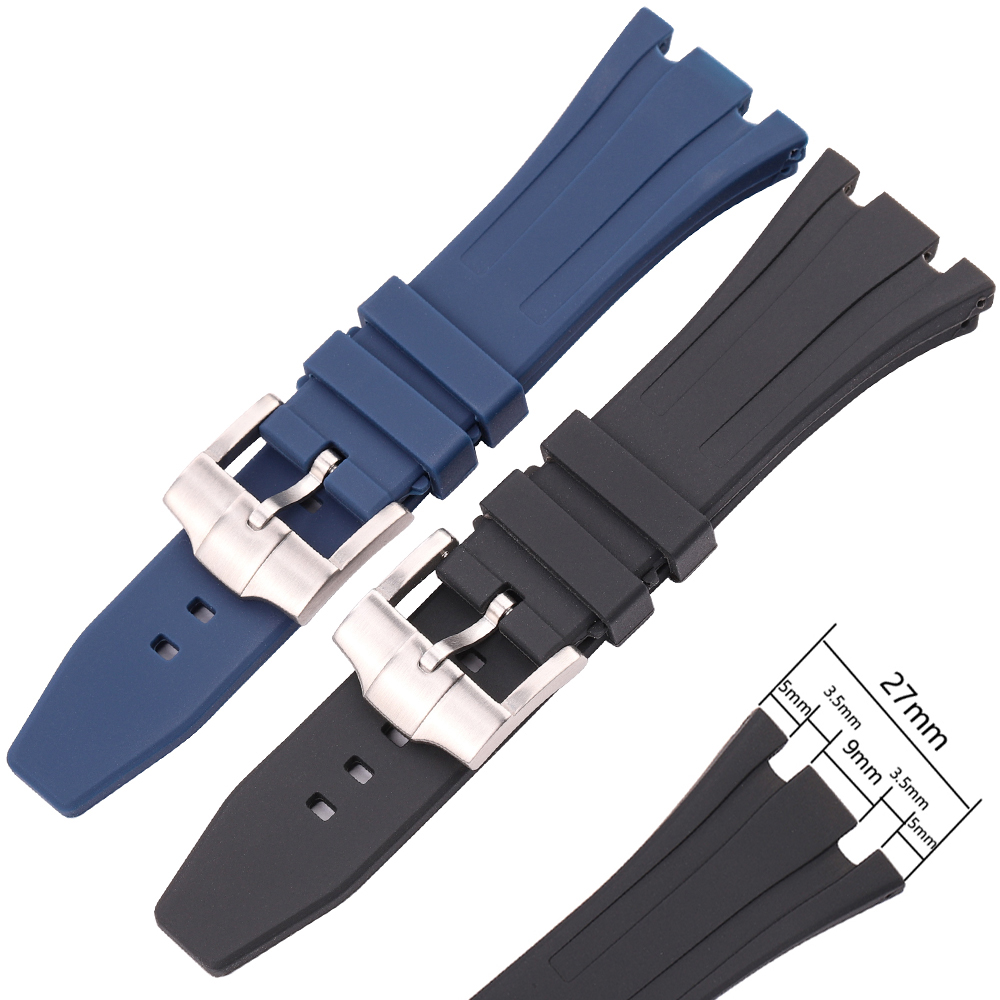 Audemars Piguet Watch Royal Oak - 26mm 27mm Rubber Horlogeband Voor AP