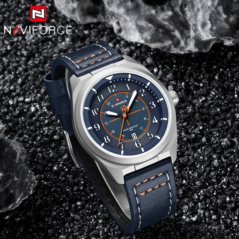 NAVIFORCE Heren Quartz Horloge - Leather Watch Band Men recensie en prijs