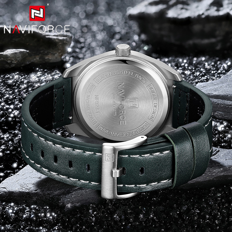 NAVIFORCE Heren Quartz Horloge - Leather Watch Band Men recensie en prijs