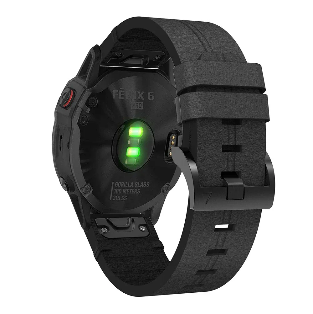 22mm 26mm lederen band voor Ga - Leather Strap Quick Release recensie en prijs