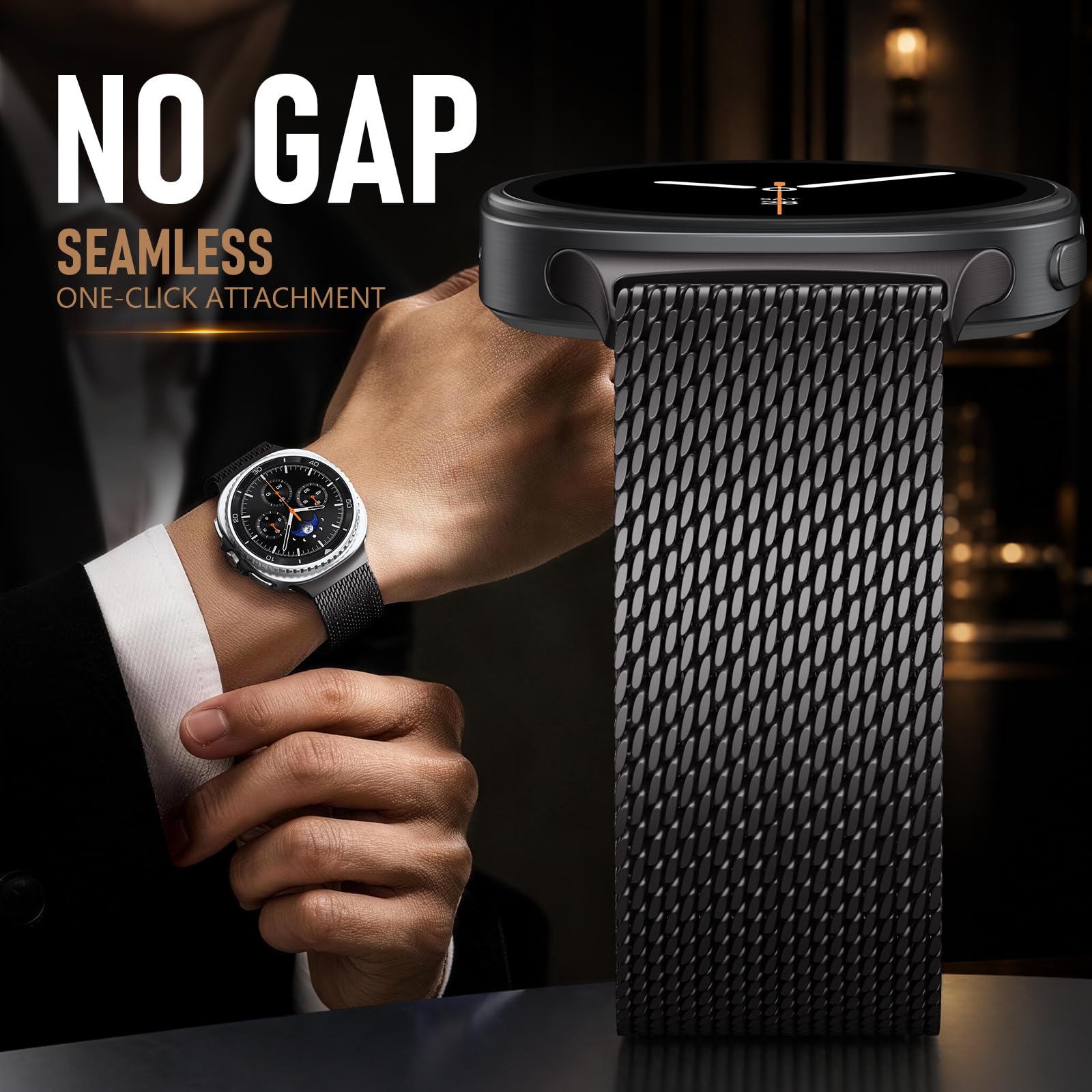 Milanese lusband voor Samsung  - Milanese Loop Magnetic recensie en prijs