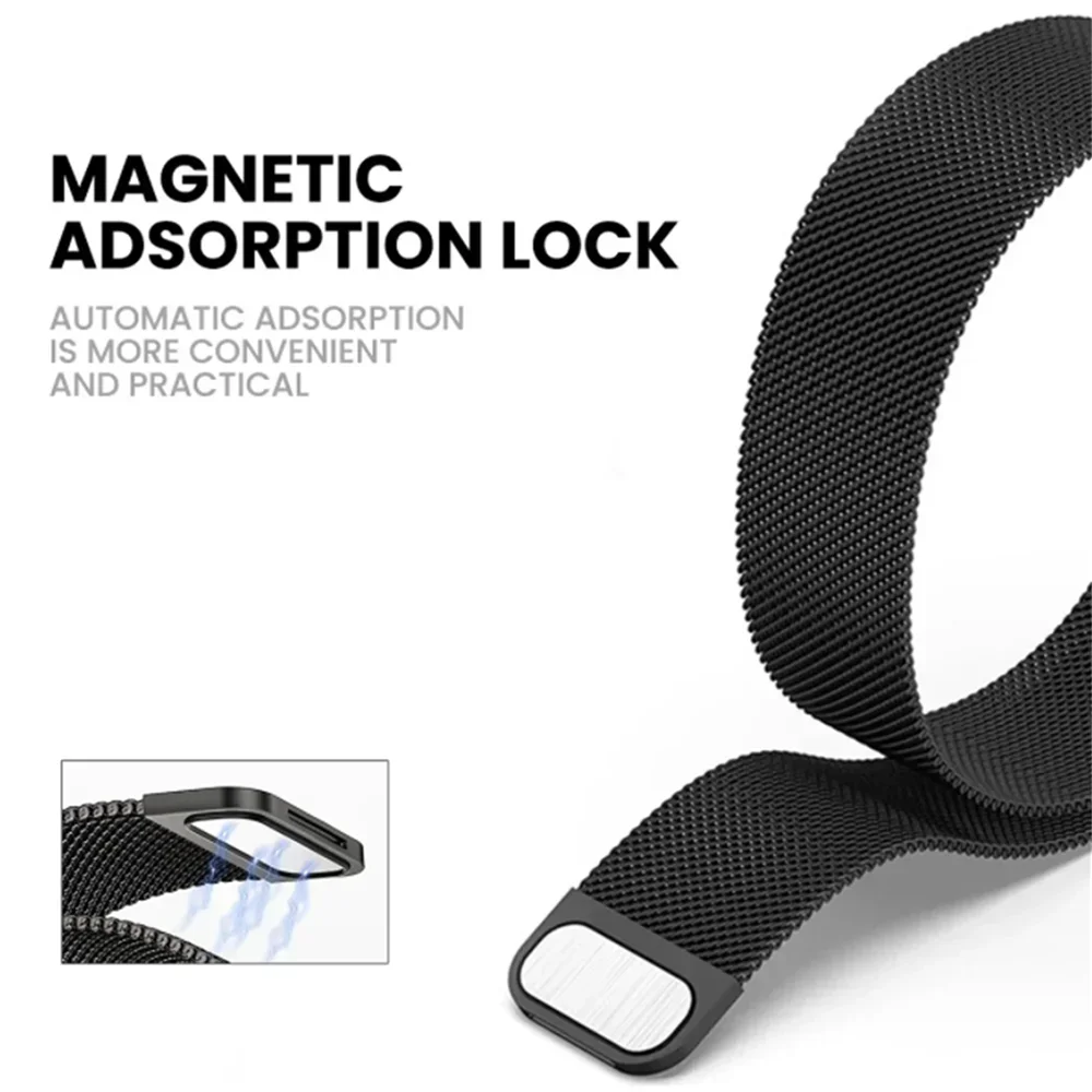 Metalen band voor de Redmi Wat - Milanese Loop Magnetic recensie en prijs