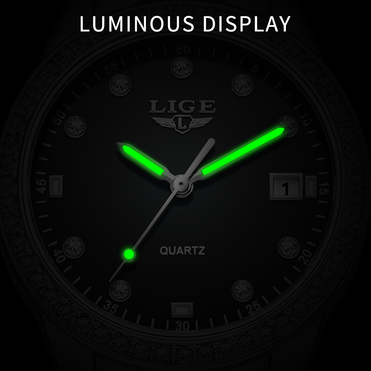 LIGE Dameshorloge Elegant zake - Stainless Bracelet Diver recensie en prijs