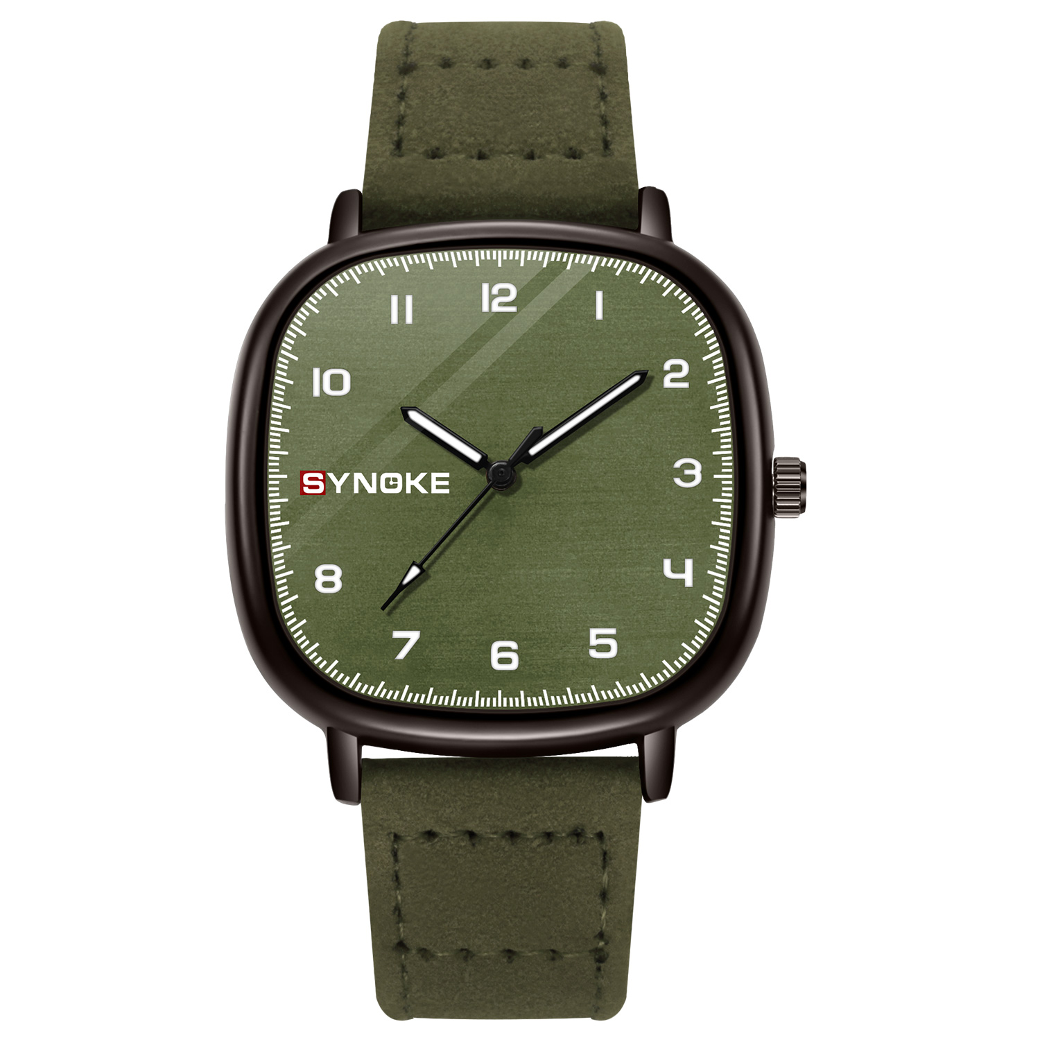 Horloge voor heren SYNOKE topm - Leather Watch Band Men recensie en prijs
