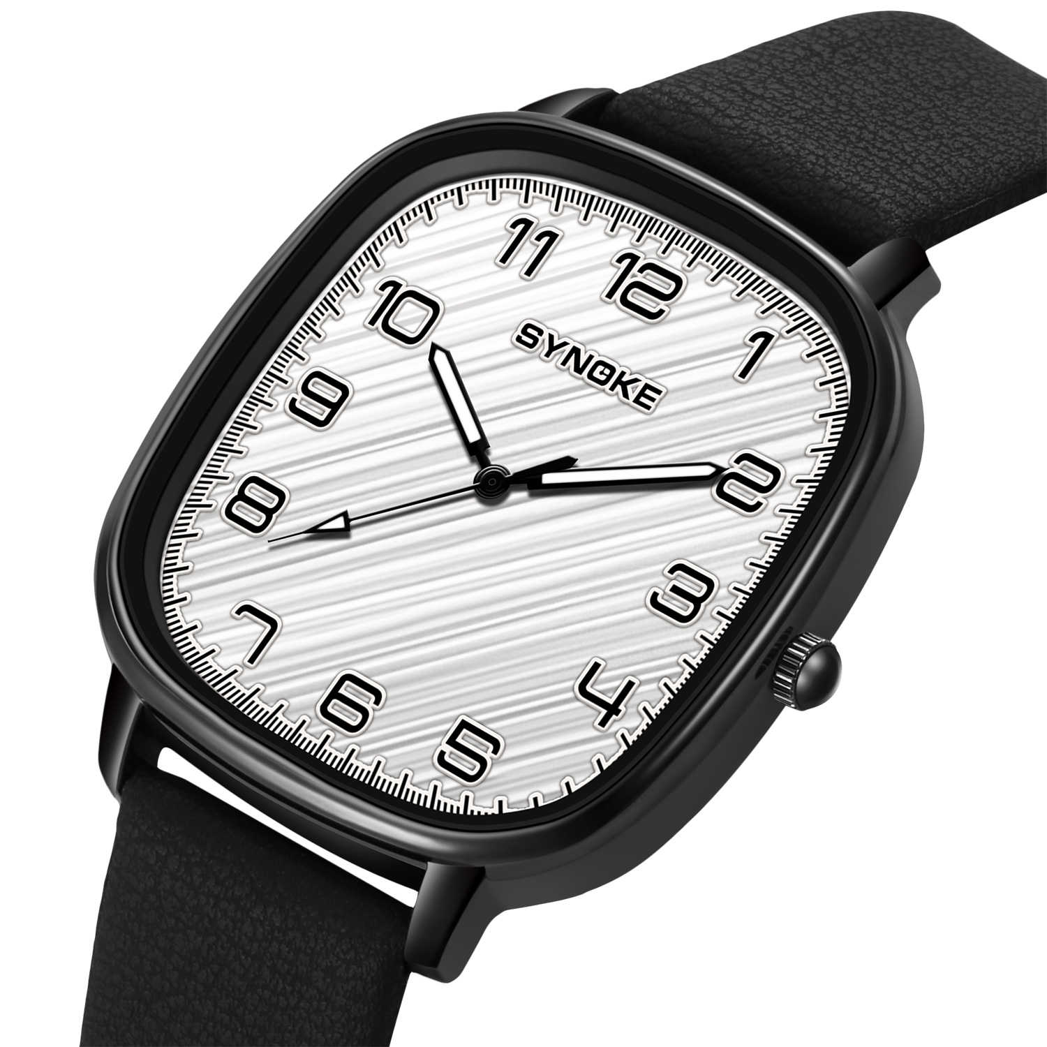Horloge voor heren SYNOKE topm - Leather Watch Band Men recensie en prijs