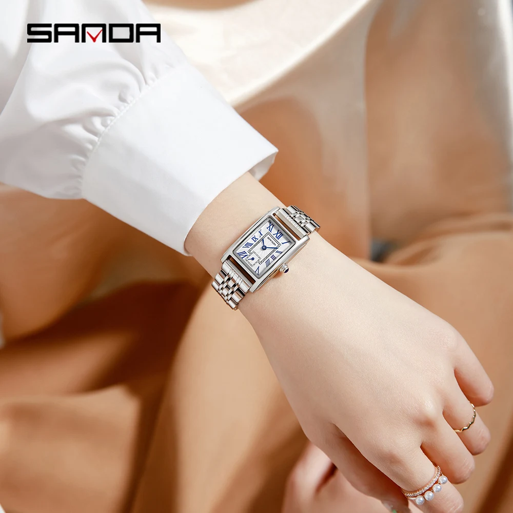 Mode SANDA 1116 Nieuw elegant  - Stainless Bracelet Diver recensie en prijs