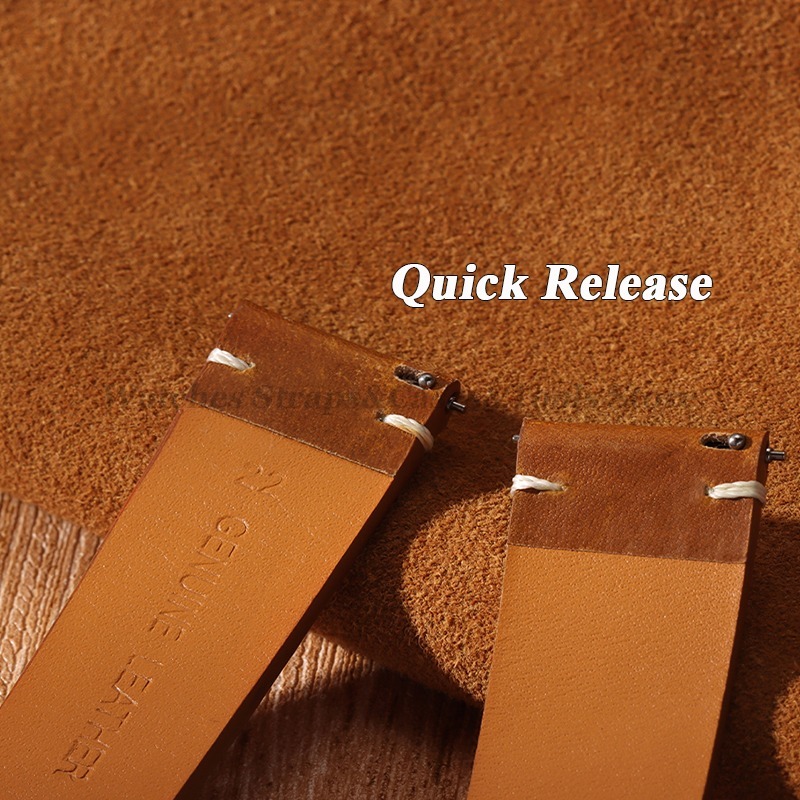 Handgemaakte retro oliewas led - Suede Strap Watch recensie en prijs